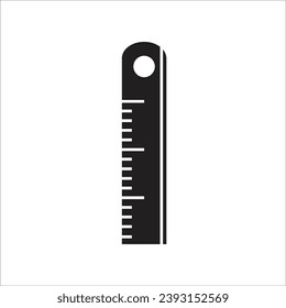 ruller vector icon line templateruller vector icon line template