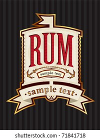 Rum Label