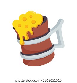 Rum  vector colorful stickers Icon Design illustration. EPS 10 File