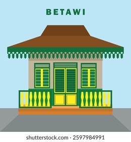 Rumah Betawi traditional house Jakarta Indonesia