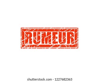 Rumeur red stamp 