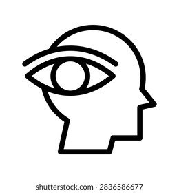Rumination Icon Vector Symbol Design Illustration