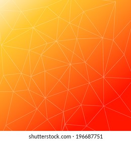 Rumpled multiplayered triangular low poly style geometric pattern texture abstract vector illustration graphic background