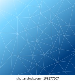 Rumpled multiplayered triangular low poly style geometric pattern texture abstract vector illustration graphic background