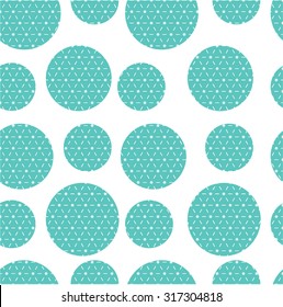 Rumpled triangular geometric network pattern. Abstract background. Vector graphic illustration template
