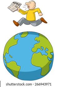 run around the world