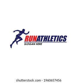 Run Athletics logo and symbol