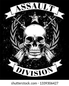 Run away and save yourself, the assault division is after you. 