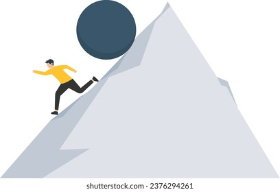 Run away from trouble, avoid from working stress, conflict with people or escape from financial problem or economic crisis concept,

