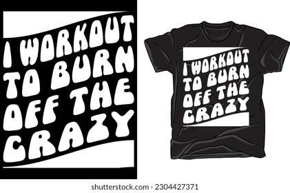 I Run To Burn Off The Crazy Tank Top, Women's Tank Top, Running Shirt, Fitness Tank Top, Funny Top, Gift For Women, Beach Shirt