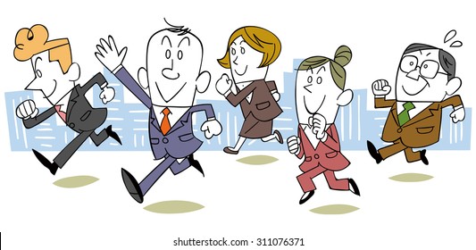 Run business team