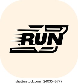 Run Club Logo Template,t-shirt Design.