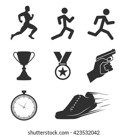 Run competition icons