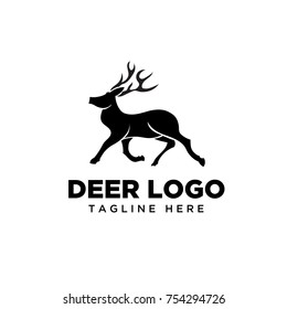 Run Deer Logo Stock Vector (Royalty Free) 754294726 | Shutterstock