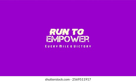 Run to Enpower - Marotham Logo Vector Artworks