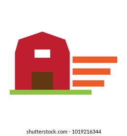 Run Farm Logo Icon Design