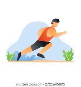 executar ilustração de design plano bom para o site, aplicativo móvel e ativo de design gráfico