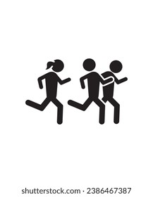 run icon, vector best flat icon.