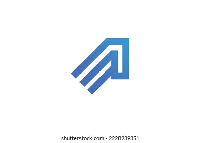 
Plantilla de diseño de logotipo de carta de ejecución