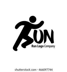 Run Logo Company Design