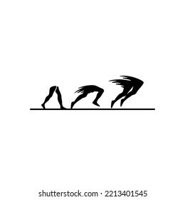 run logo design vector template