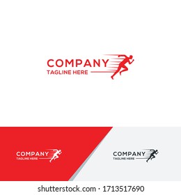 Run Logo. A unique, exclusive, elegant, professional, clean, simple, modren logo. It would be perfect for your company