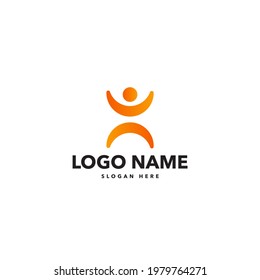 ejecutar concepto de diseño de logotipo moderno