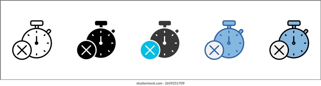 Ausführen eines Symbolpakets Multistyle-Illustration