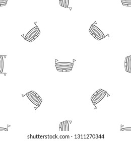 Run sport arena pattern seamless vector repeat geometric for any web design