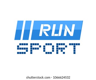 run sport symbol