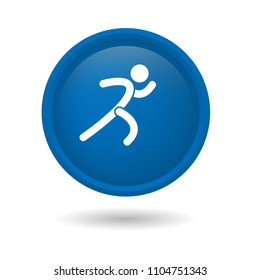 Run vector icon