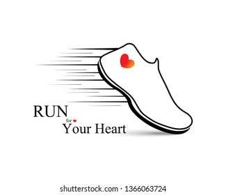 run for your heart,run for you health