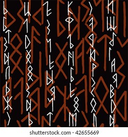 rune seamless background