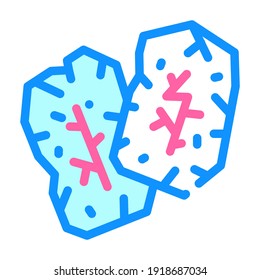 runes accessory color icon vector. runes accessory sign. isolated symbol illustration