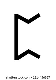 Runes Alphabet Letter Perthu
