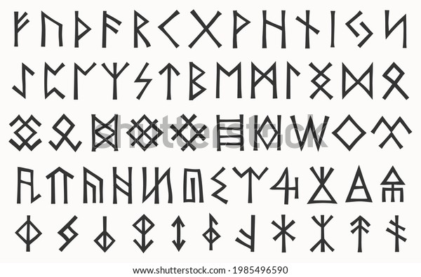 8,254 Runic Sign Images, Stock Photos & Vectors | Shutterstock