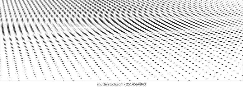 runge halftone gradient background. Faded grit noise texture. White and black sand wallpaper.Wave halftone pattern. Halftone dots background. Vector modern dots pattern