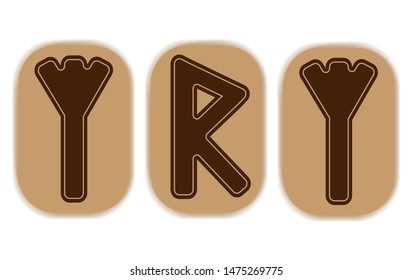 Runic combinations for application to protective amulets. Protection of the vehicle.