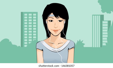 runner girl