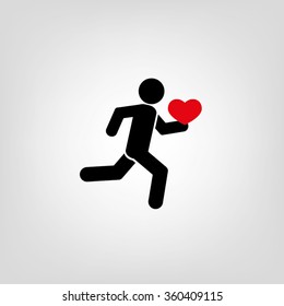 runner heart