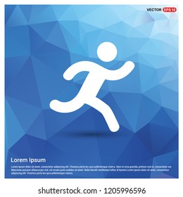 Runner Icon - Free vector icon