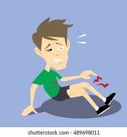 Pain Cartoon Images, Stock Photos & Vectors 