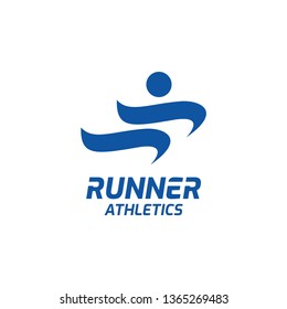 Run Logo Sports Fitness Company Sprint Stock Vector (Royalty Free ...