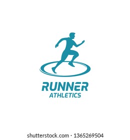 Runner logo, design inspiration vector template for company logo