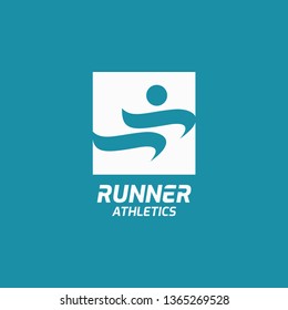 Runner logo, design inspiration vector template for company logo