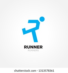 logotipo o logotipo del corredor