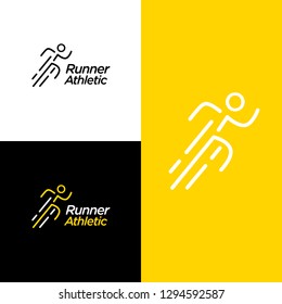 Runner Logo Vector