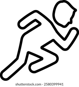 runner run running race sport racing gym running man 6678