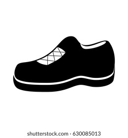 runner shoes isolated icon