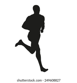 Runner silhouette